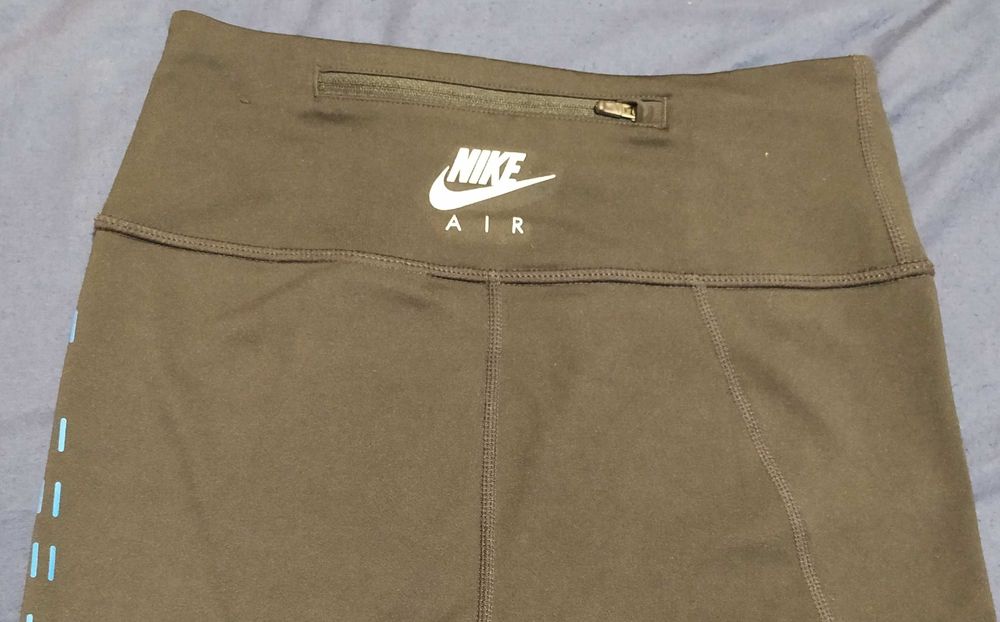 Nike Air Epic Fast Dri-FIT legginsy 7/8 czarne sportowe damskie S nowe