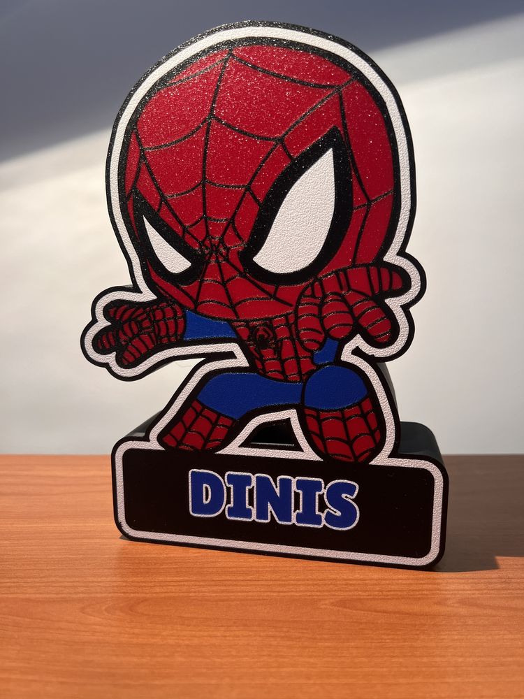 SpiderMan Personalizado em 3D