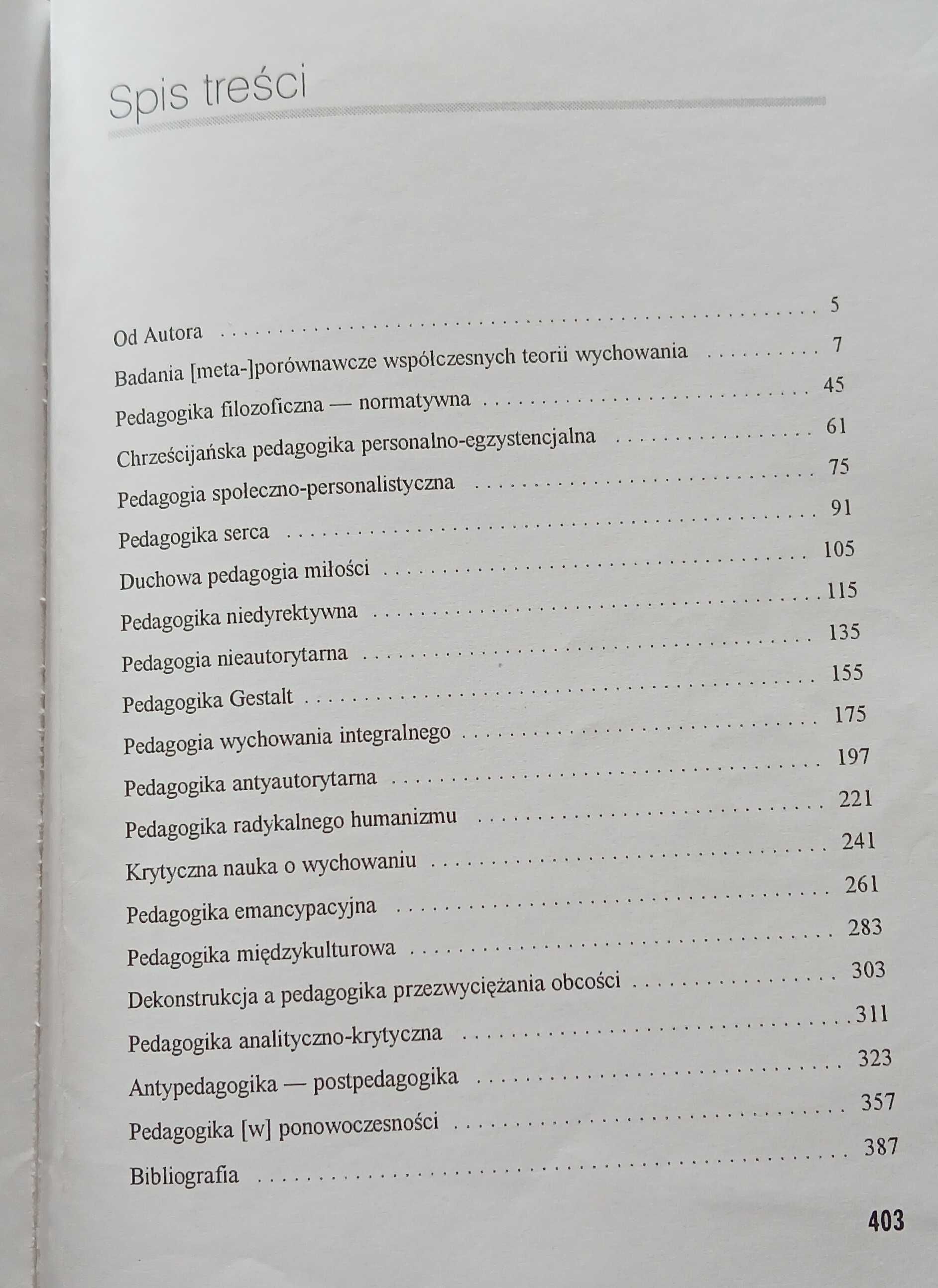 Współczesne teorie i nurty wychowania