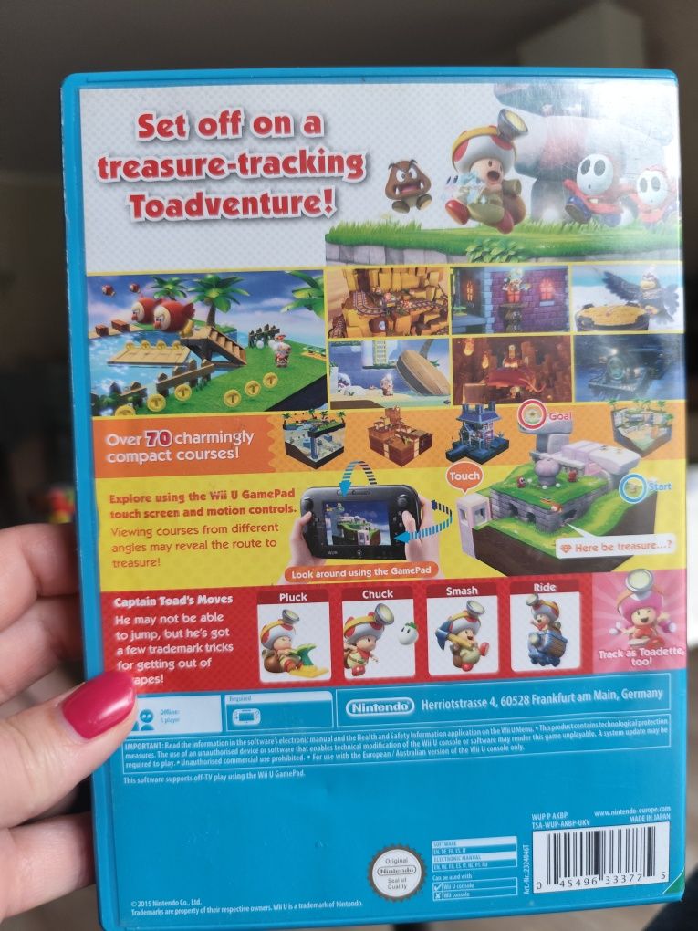 Captain Toad gra na Wii U stan idealny