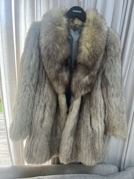 Naturalne futro z lisa Vintage