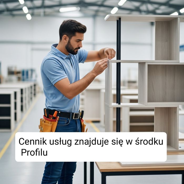 Montaz/skręcenie/składanie mebli, montaż kuchni Szczecin i okolice