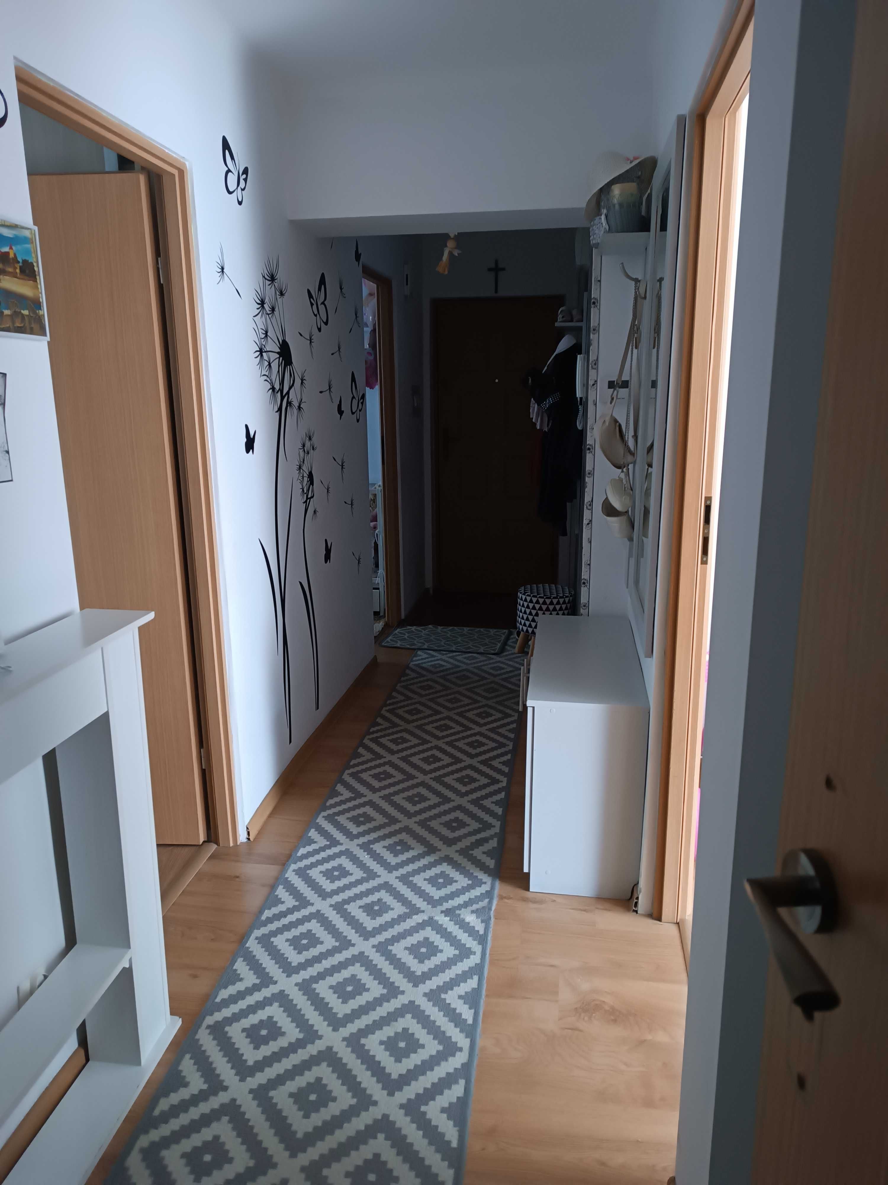 Mieszkanie na parterze z dużym balkonem