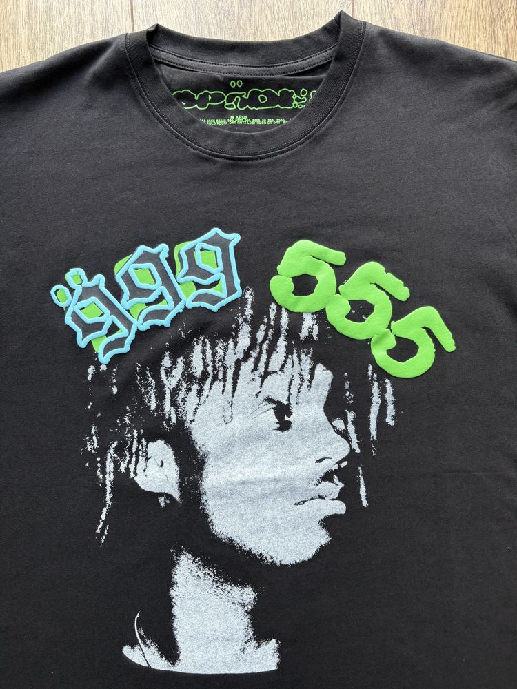Juice WRLD x Sp5der Black Tee (Koszulka)