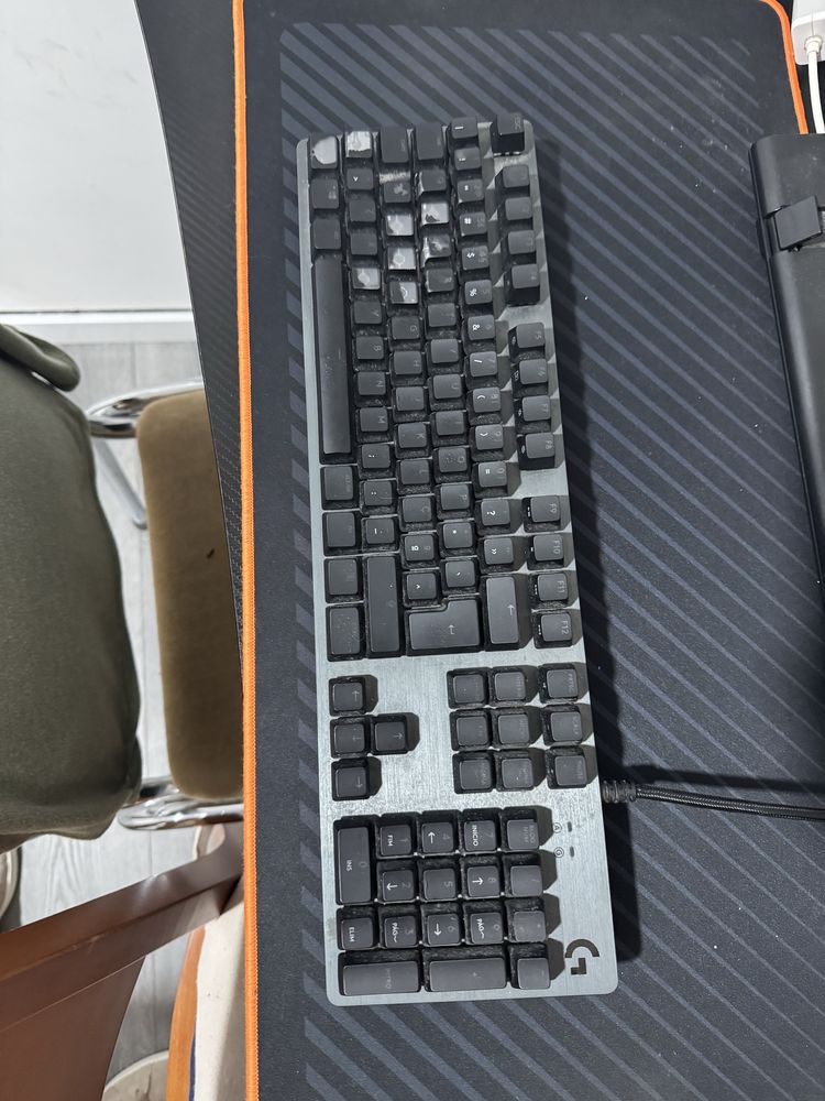 Teclado Mecânico Logitech G512 Carbon RGB PT