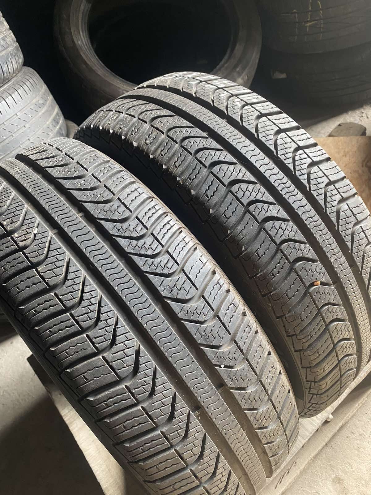 195.55.16 Pirelli 2шт БУ склад шины резина из Европы всесезон 55 R16