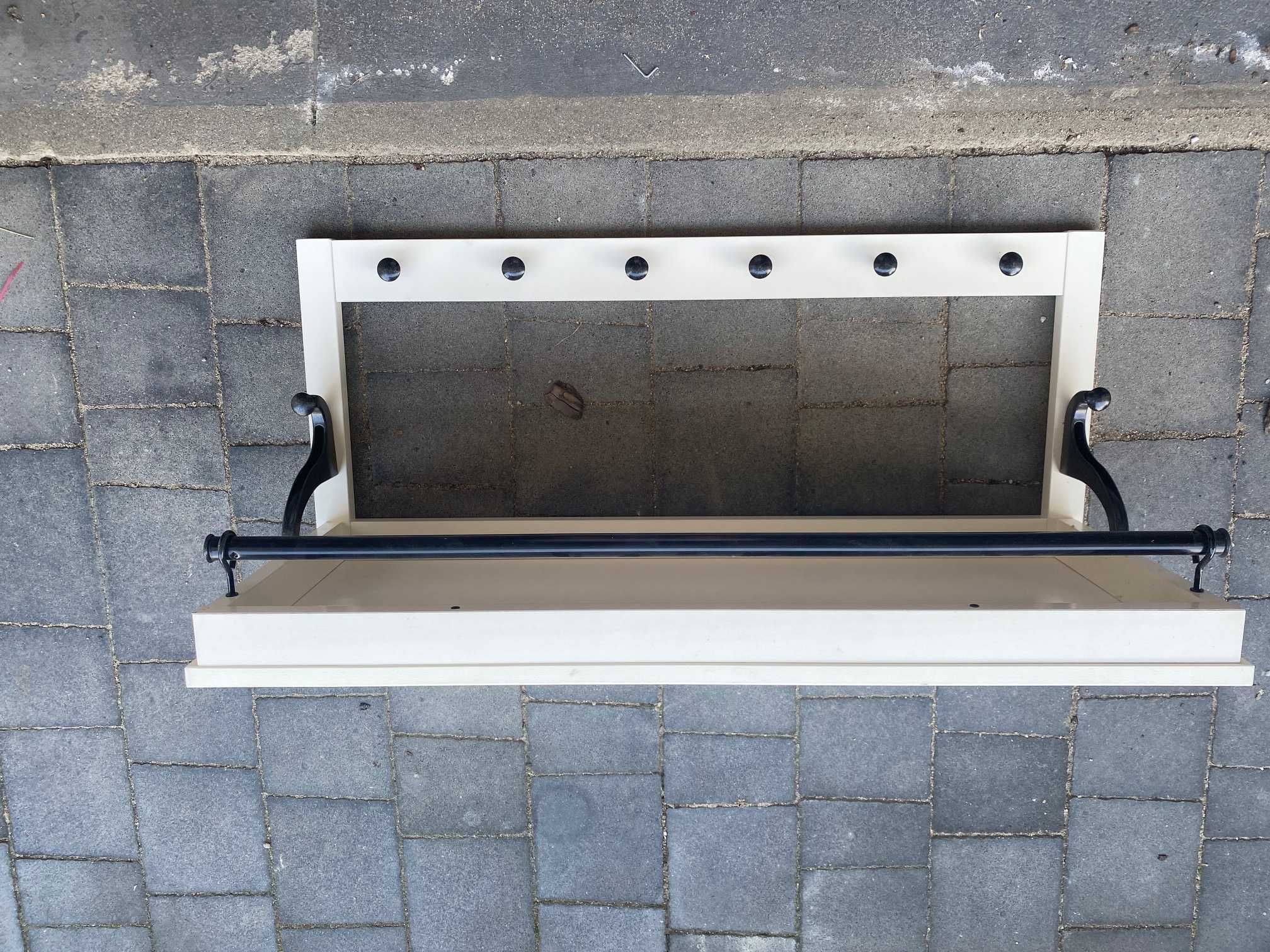Meble do przedpokoju IKEA Hemnes - szafka na buty, lustro i wieszak