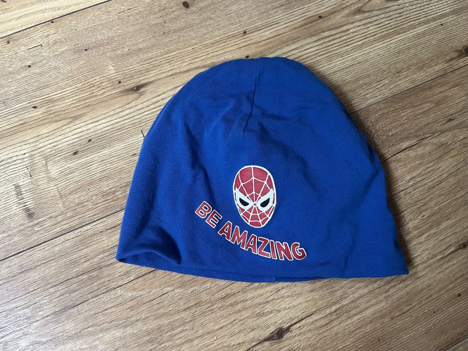 H&M marvel spiderman czapka 128/146