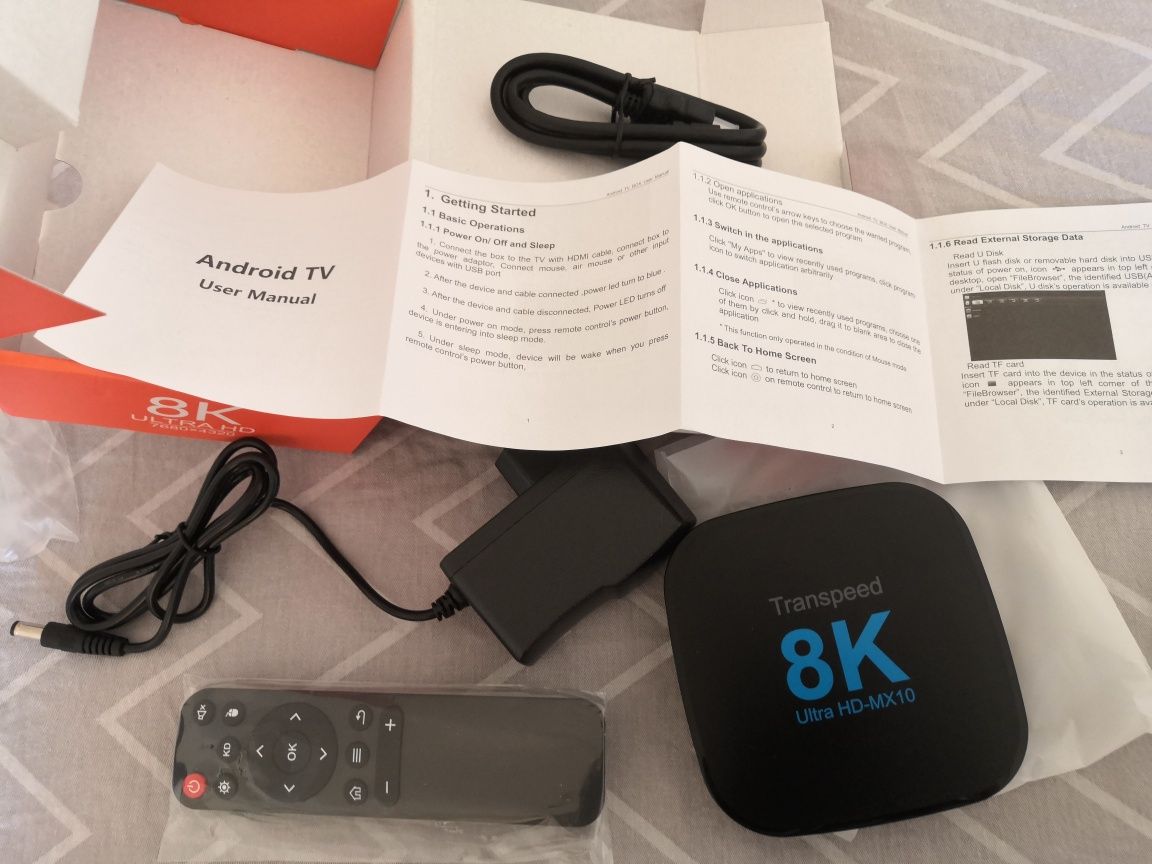 Тв box Android приставка 4 /64