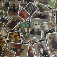 72 Autocolantes Stickers Cartas Tarot