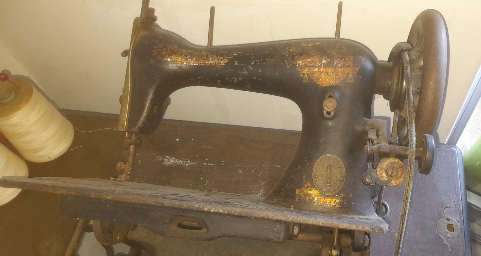 Máquina de costurar vintage