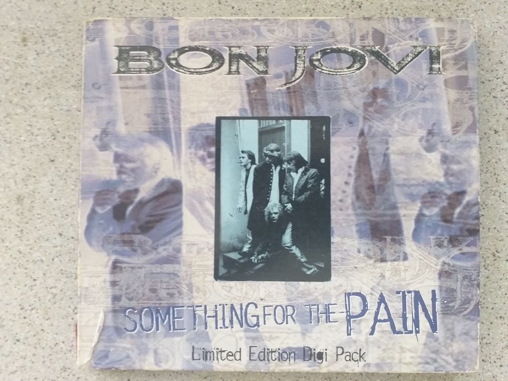 MaxiCD Bon Jovi Something for the Pain 1995 Mercury digipack