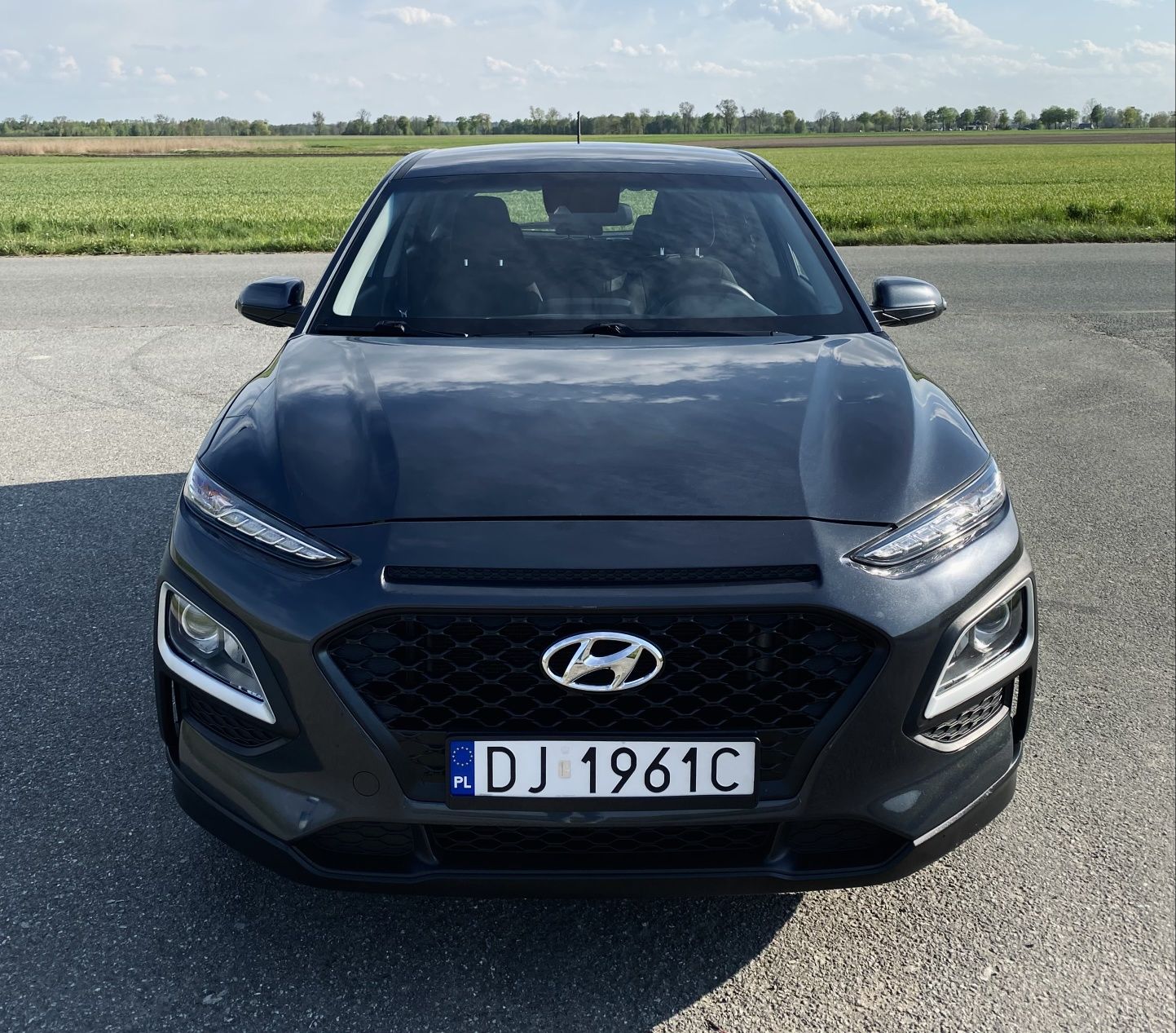 Hyundai KONA 1.0T Benzyna/ Tempomat / Dzienne Led/BEZWYPADKOWY/VAT 23%