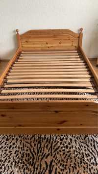 Drewniane łóżko 200 x 120