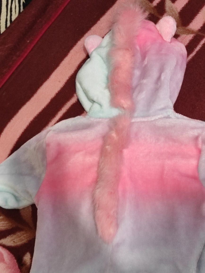 Дитяча піжама кігурумі єдиноріг детская пижама кигуруми единорог Georg