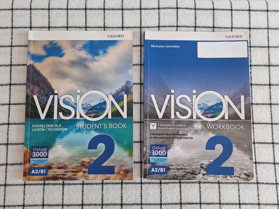Podręcznik i ćwiczenia ,,Vision 2"