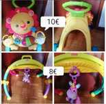 Andador /andarilho /tapete de actividades/ colchão /fisher price