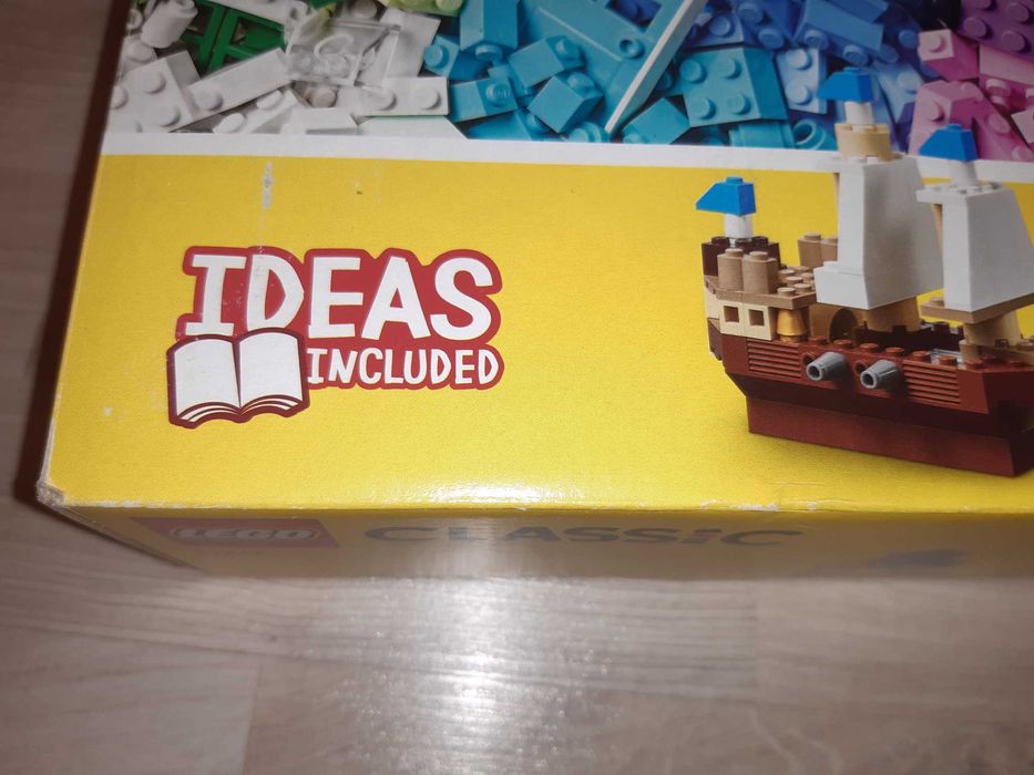 Puste pudełko Lego Classic po 11717 Bricks Bricks Plates + instrukcja