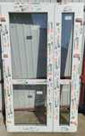 Drzwi dwuskrzydłowe pcv nowe od reki 125x210 140x210x180x210 3 kolory