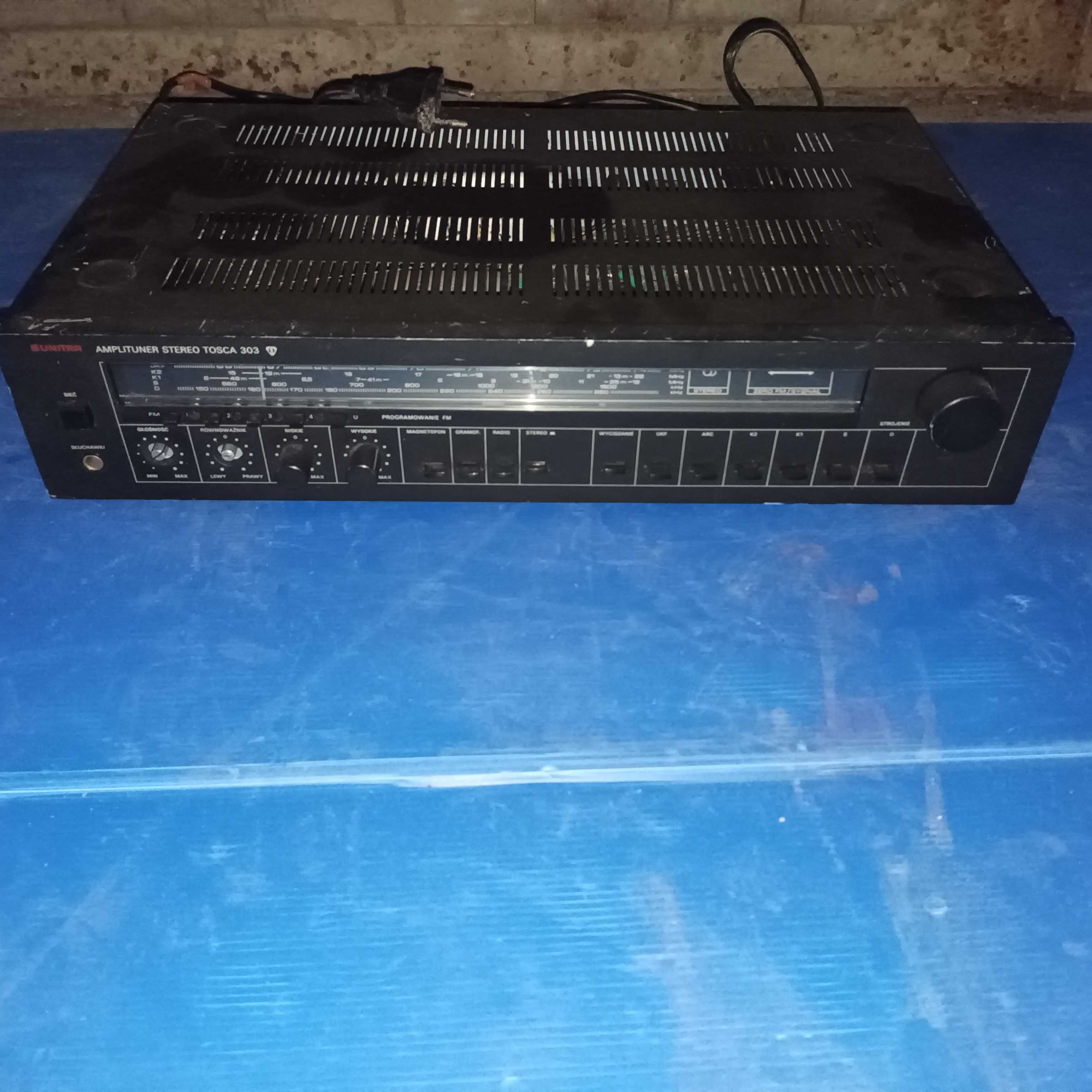 Amplituner Unitra stereo tosca 303