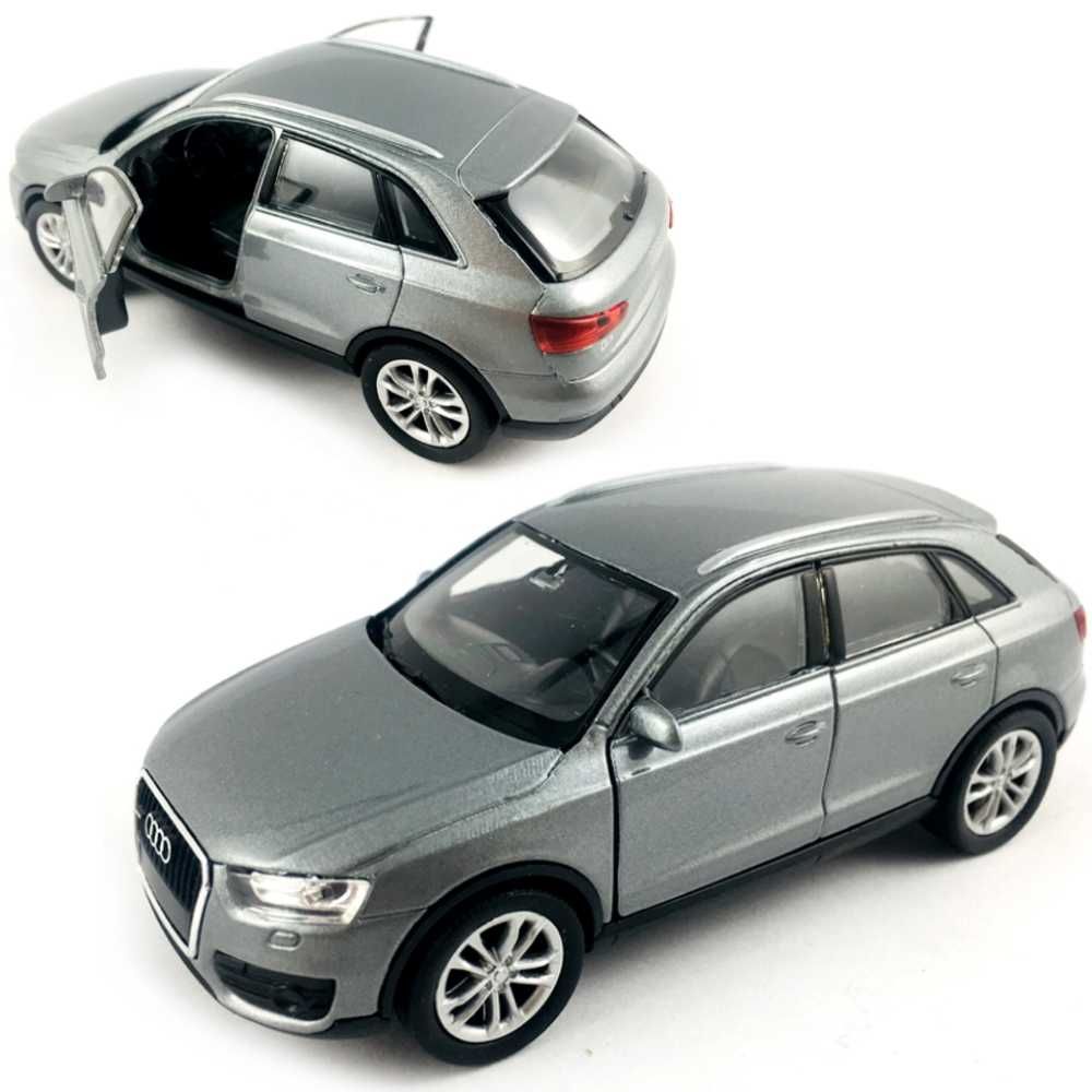 Audi Q3 model WELLY 1:34 grafitowy