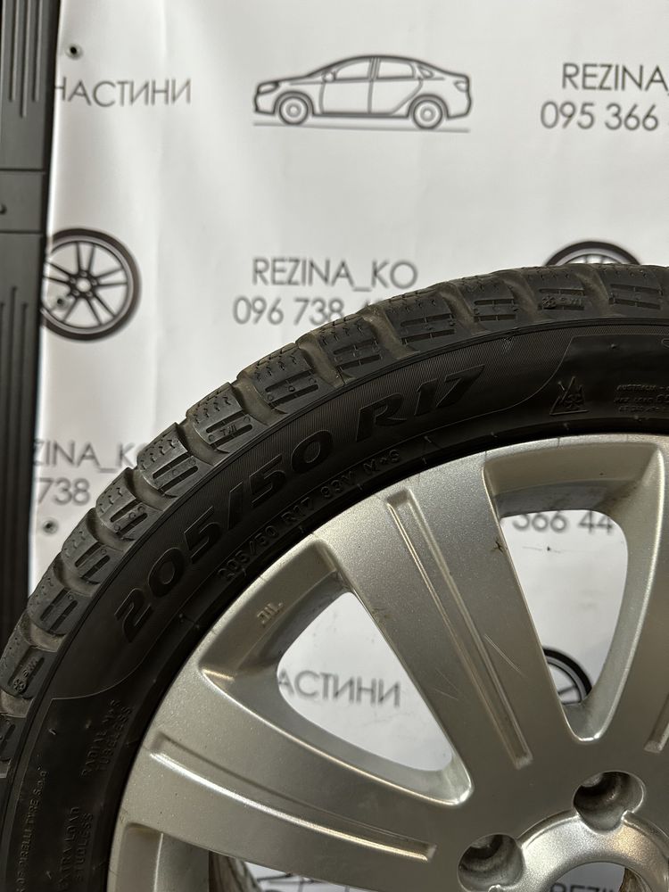 Колеса в зборі 205/50 R17 Pirelli,диски 5х112 R17 Skoda,Volkswagen