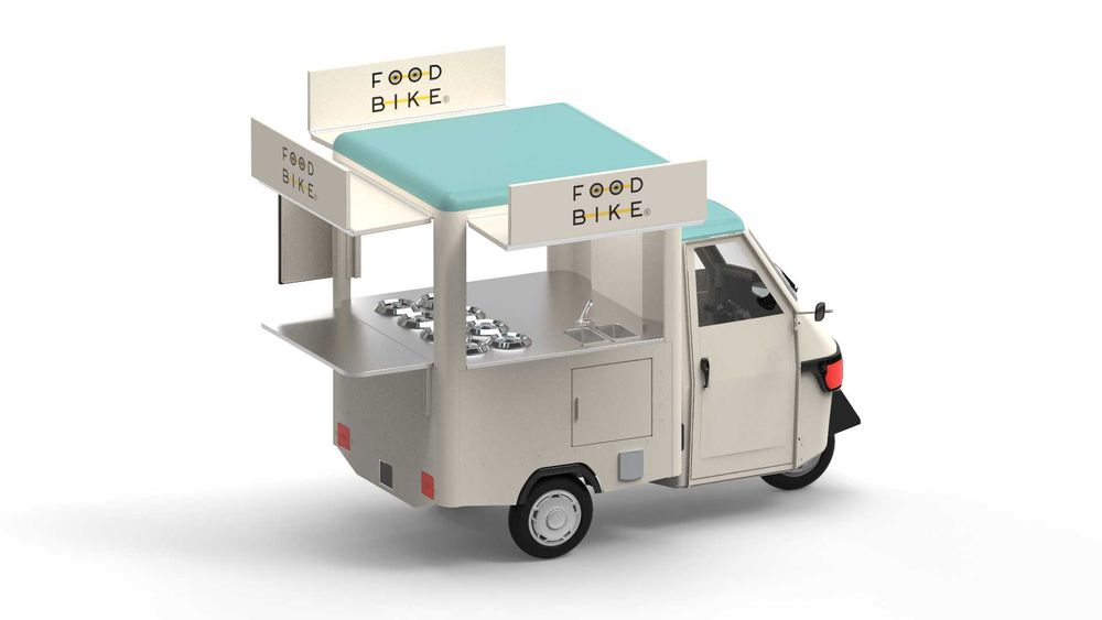 Piaggio Ape 50 Zabudowa na Lody | Prosecco | Cafe | Nowe | FV