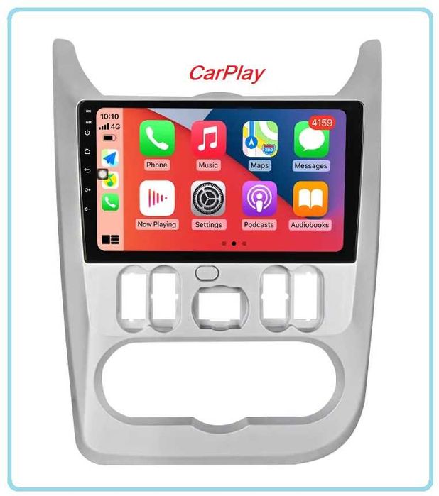 Магнітола Renault Logan, Sandero, Duster Android, USB, 4G, CarPlay!