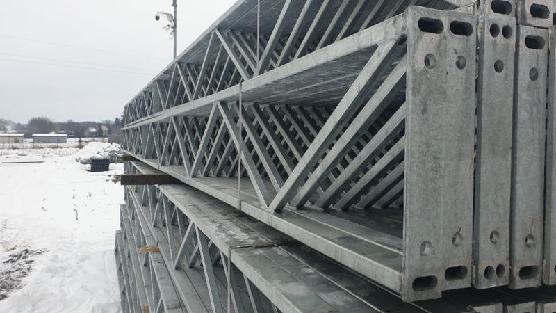 Kratownica 6,5m NOWA dachowa konstrukcja stalowa hali wiązar wiaty