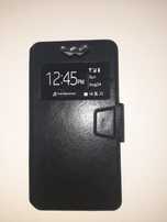 Чехол книга Universal Book Cover Soft Touch Slider 5.5" Black