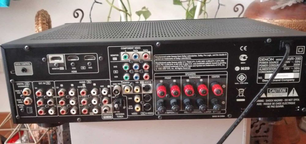 Denon AVR-390 AV Surround Receiver