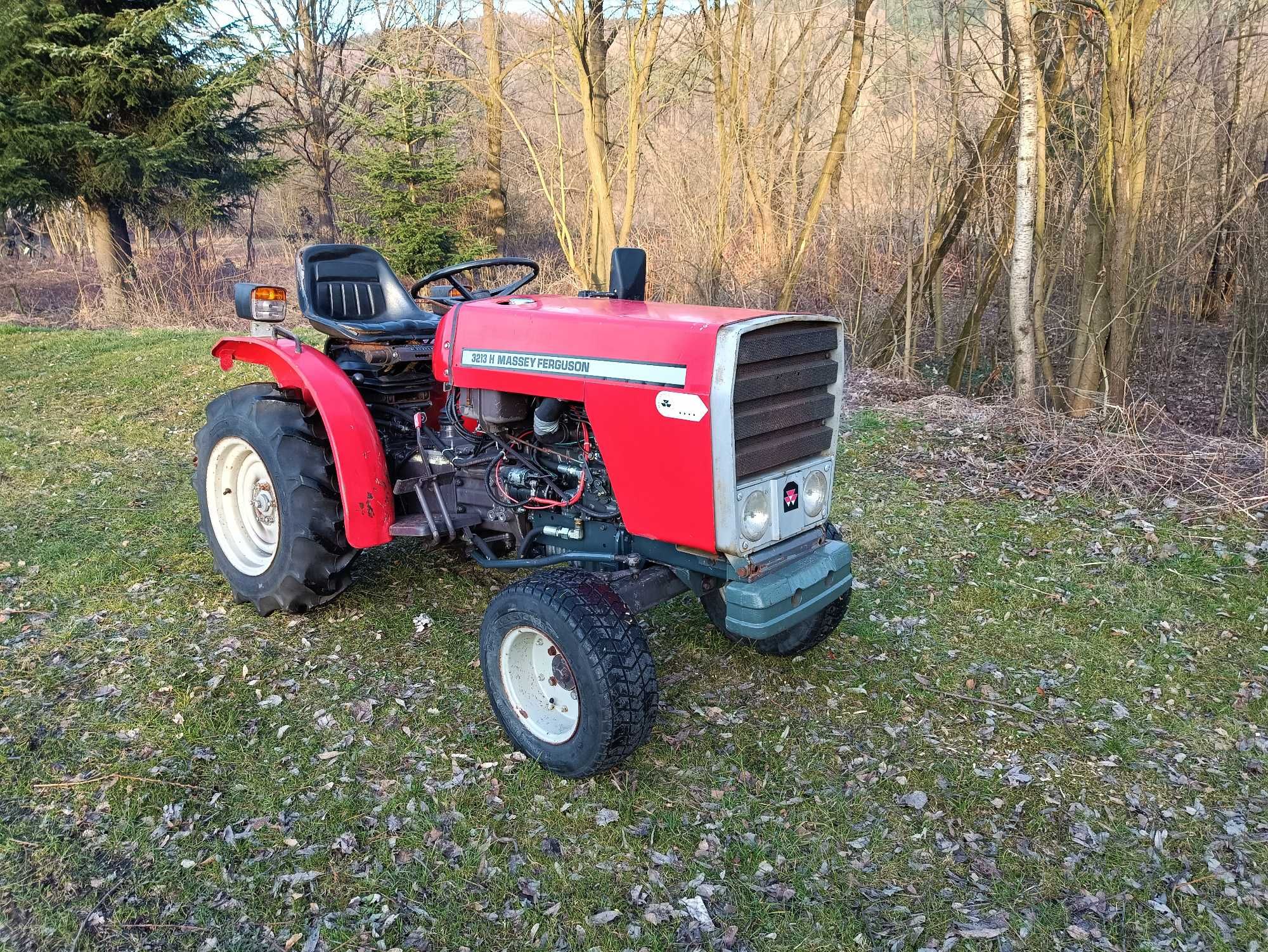 Traktorek ogrodniczy Massey Ferguson Kubota 35KM (nie yanmar iseki)