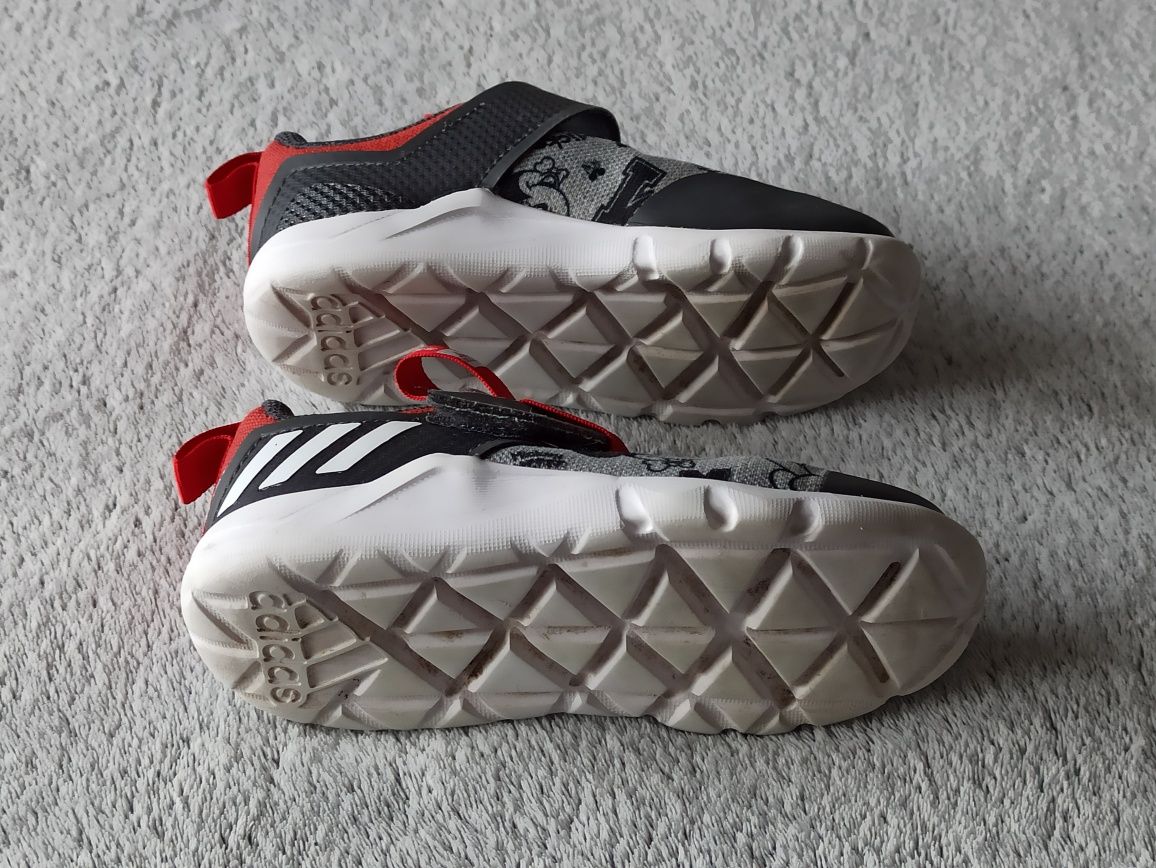 Adidas Disney buty sportowe 26,5 Mickey oryginał szare białe czarne na