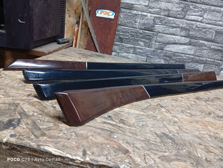 Накладки на двери декор BMW E39 5 Series седан