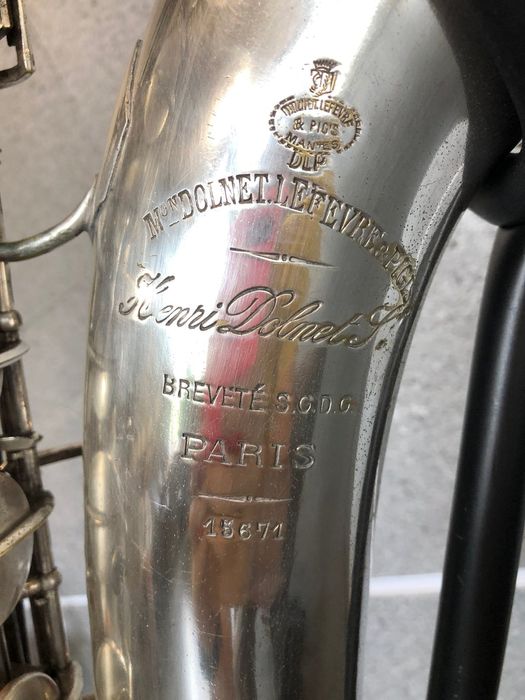 Саксофон тенор Dolnet Paris + мундштук Drake 8