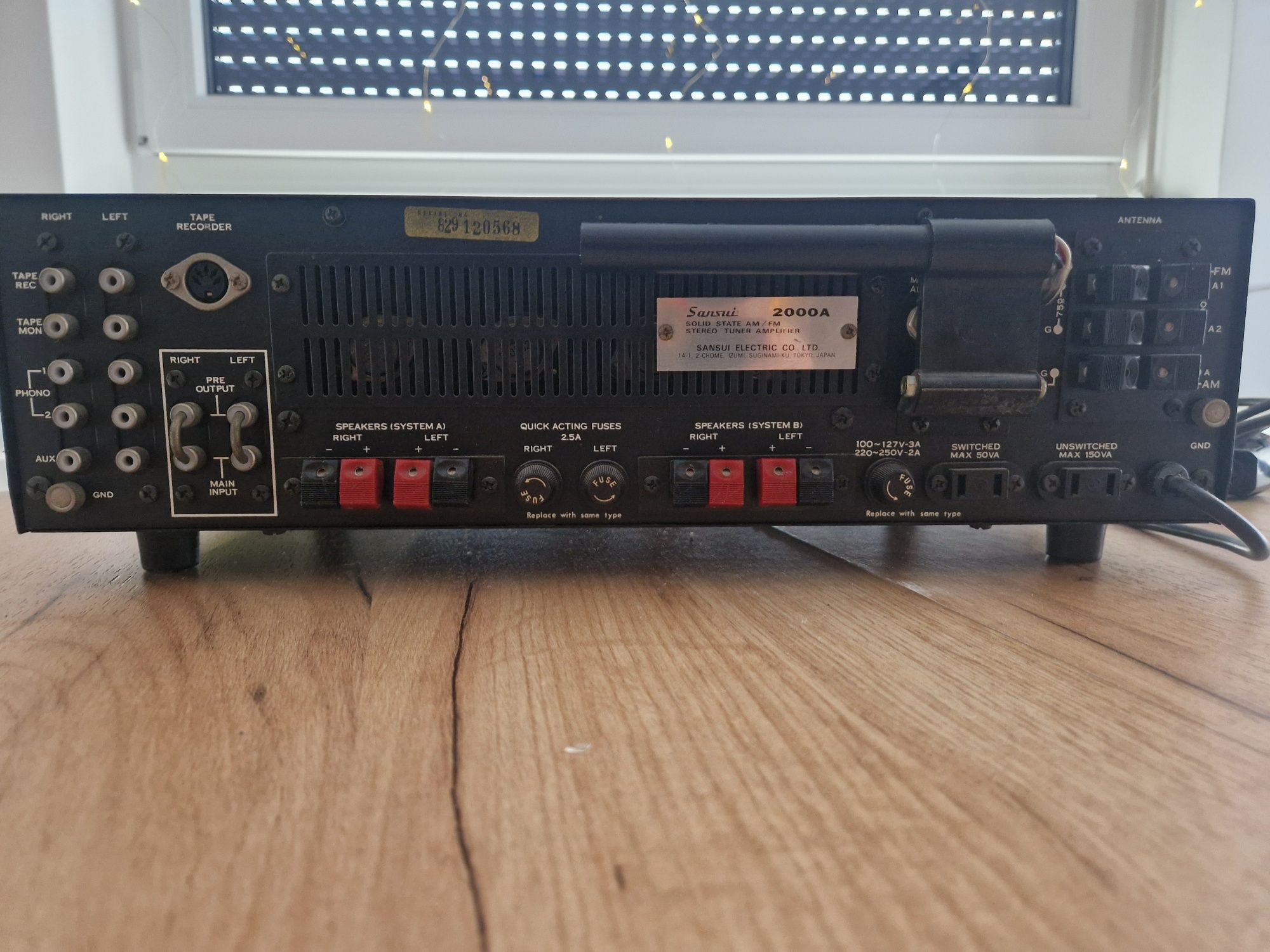 Amplituner Sansui 2000a vintage.