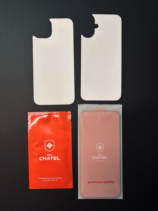 Оригінальне захисне скло +NEU Chatel iPhone 16 Plus / 15 Plus