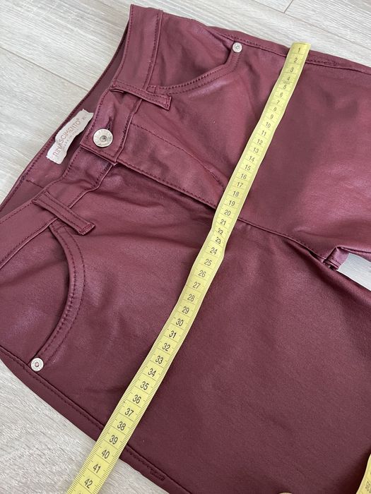 Кожаные джинсы леггинсы джегинсы s эко кожа