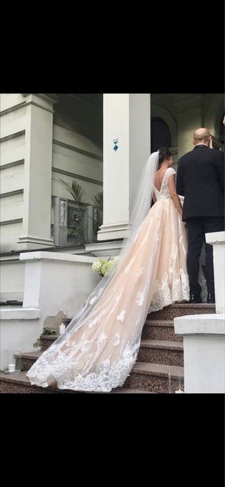 Suknia ślubna roz Xs/S Lorenzo Rossi