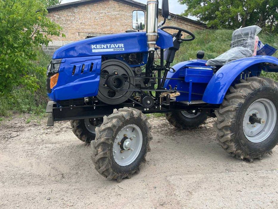 МотоТрактор Кентавр 200В з Фрезой і Плугом