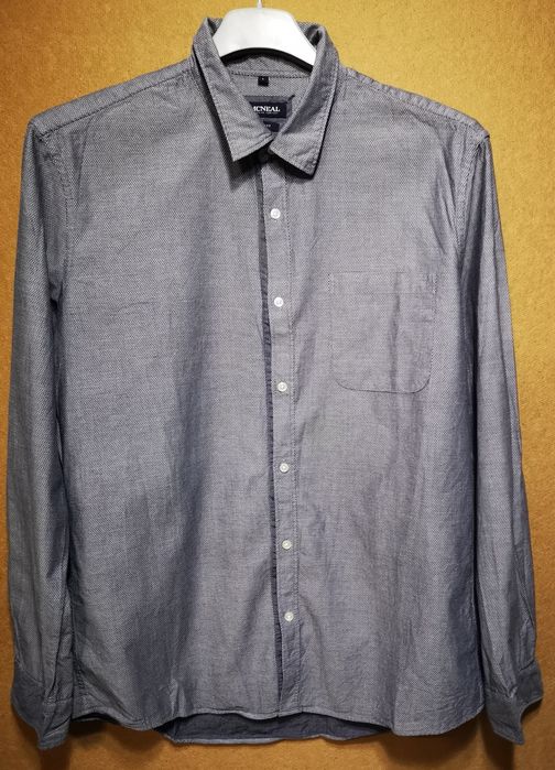 Koszula męska MCNEAL, slim fit, 1/3 ceny, jak nowa, mikrowzór