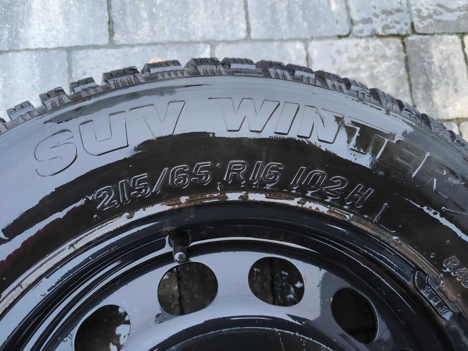 Koła zimowe vw tiguan r16 215/65 felgi stalowe