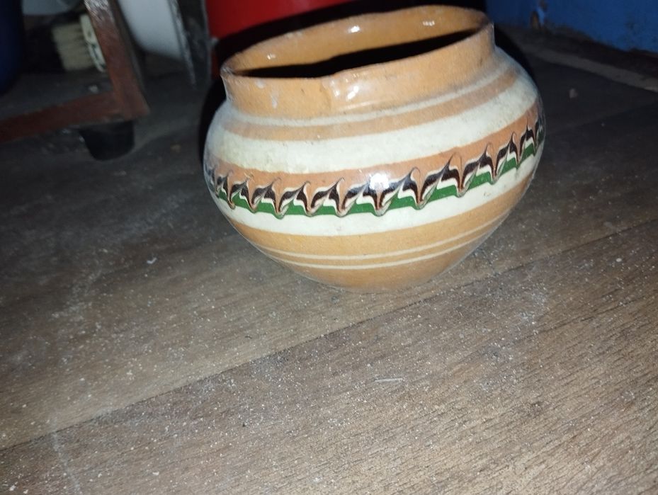 Кувшин майолика керамика винтажная