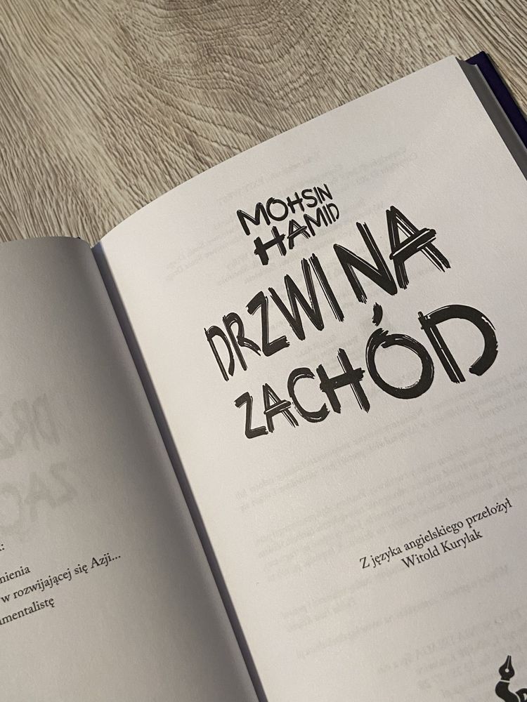 Książka „Drzwi na zachód” Mohsin Hamid
