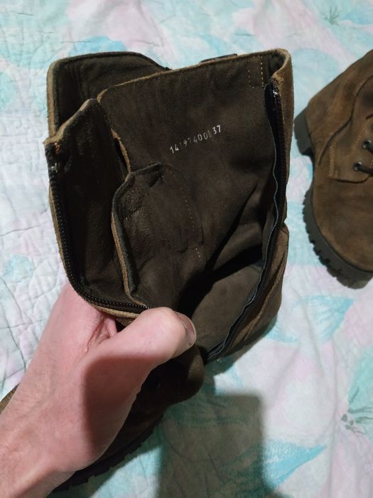 Женские брендовые  сапожки Fly London 37 размер кожа прошитые