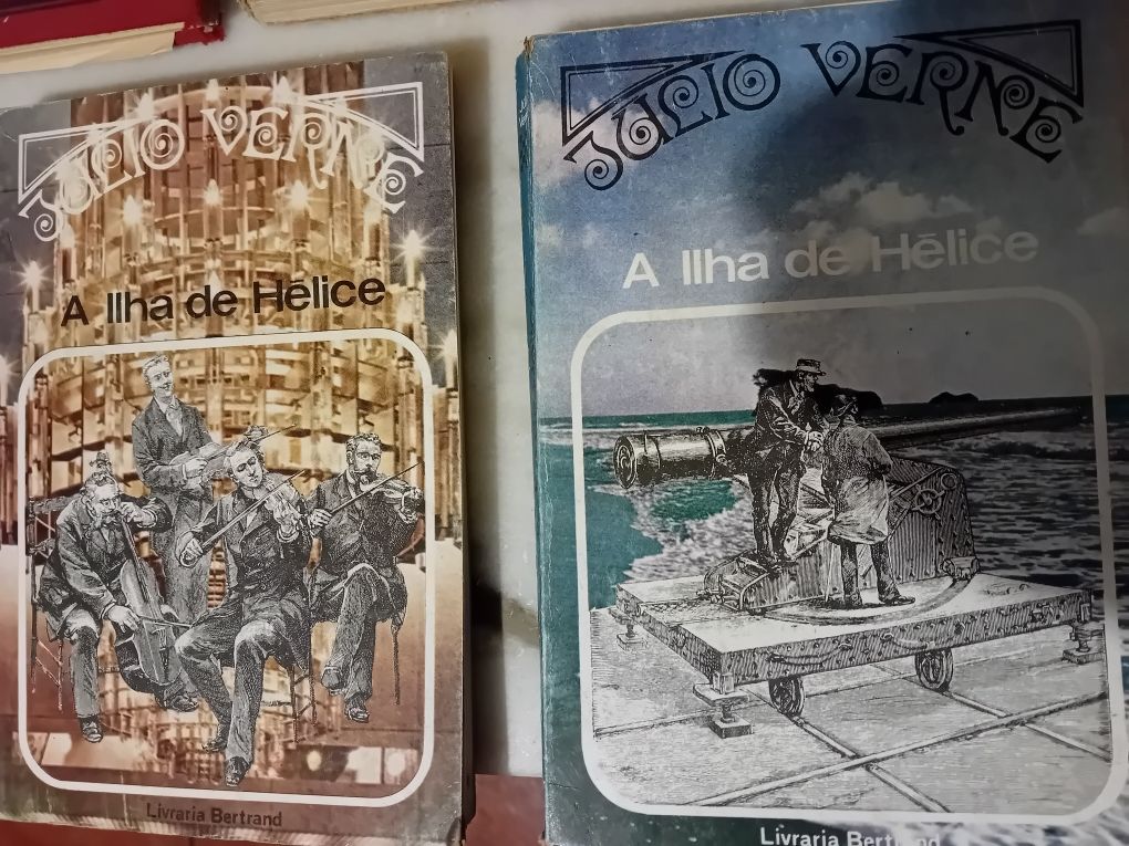 Conjunto de 5 Livros Júlio Verne