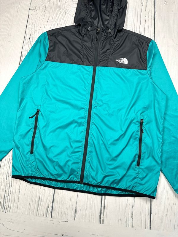 The North Face Cyclone Kurtka Wiatrówka Męska Windwall Logowana r. XL