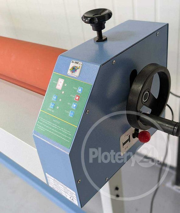 DEMO laminator rolowy elektryczny Dr-INK 1,6m Wyklejarka Aplikator FV