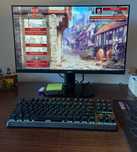 Komputer gamingowy + monitor Acer + klawiatura mechaniczna Volcano