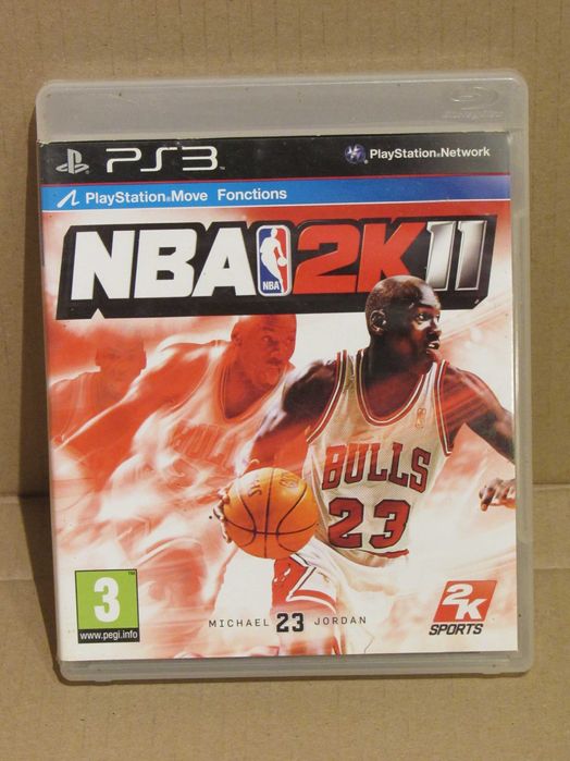 Jogo Playstation 3 PS3 NBA 2K11 completo